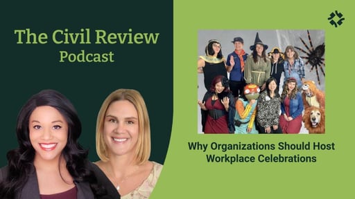 Podcast Feature Image Slides Why Organizations should host workplace celebrations